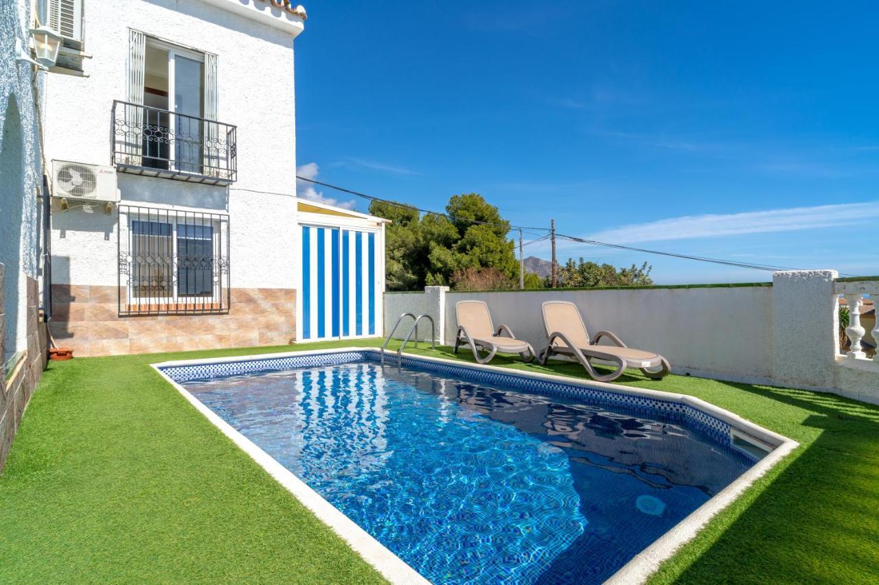 Villa Kenny Private Pool Casasol เนร์คา ภายนอก รูปภาพ