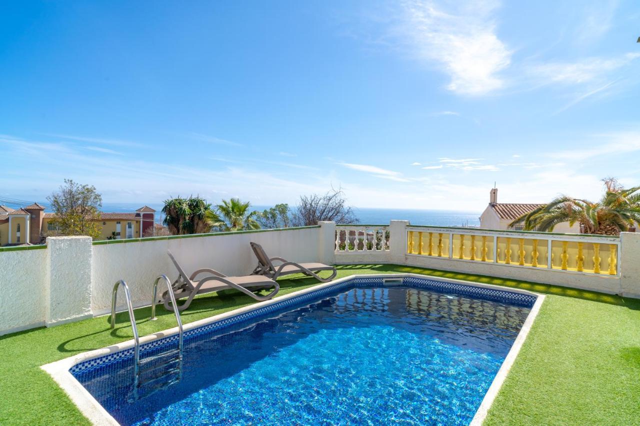 Villa Kenny Private Pool Casasol เนร์คา ภายนอก รูปภาพ