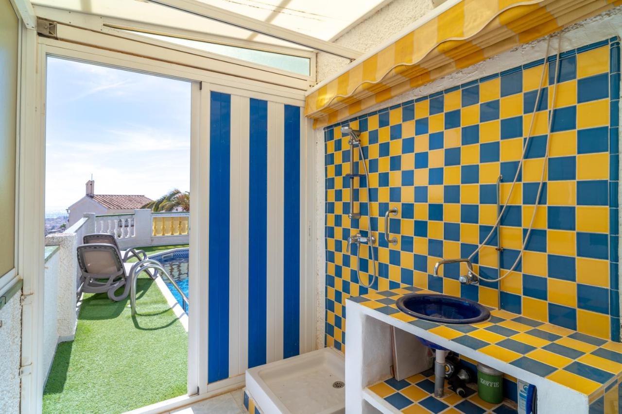 Villa Kenny Private Pool Casasol เนร์คา ภายนอก รูปภาพ
